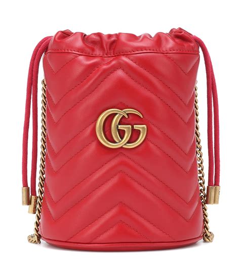 gucci marmont mini bucket bag review|Gucci bag builders bucket.